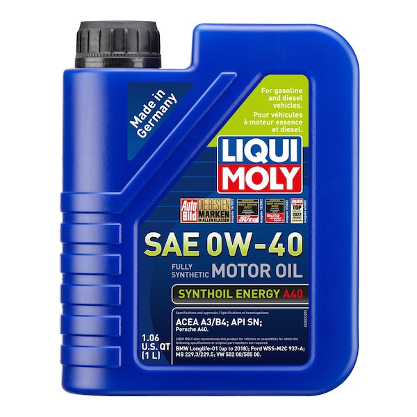 Liqui Moly Synthoil Energy A40 0W-40, 1 Liter, 2049 2049 - main